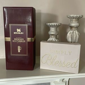 NIB Limited Edition Stanley Quencher H2.0 40oz Tumbler in Chocolate Gold